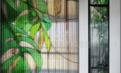 Stained glass painting “Jungle”